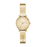 DKNY Women's Soho Quartz Stainless Steel Dress Watch, Color: Gold (Model: NY2307)
